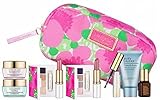 New Estee Lauder Spring 7pc Skincare Makeup Gift Set $120+ Value with Cosmetic Bag