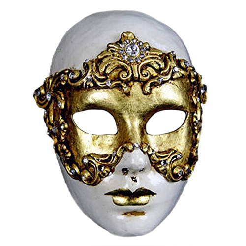 VIVO Mens Full Face Venetian Masquerade Mask