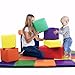 Dream Tree Building Blocks [Set of 8] Washable, Non-Toxic CPSIA Compliant Learning Toys Soft Foam Blocks for Toddler, Baby, Kids, and Preschool