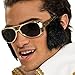 Rock & Roll Sunglasses w/Sideburns