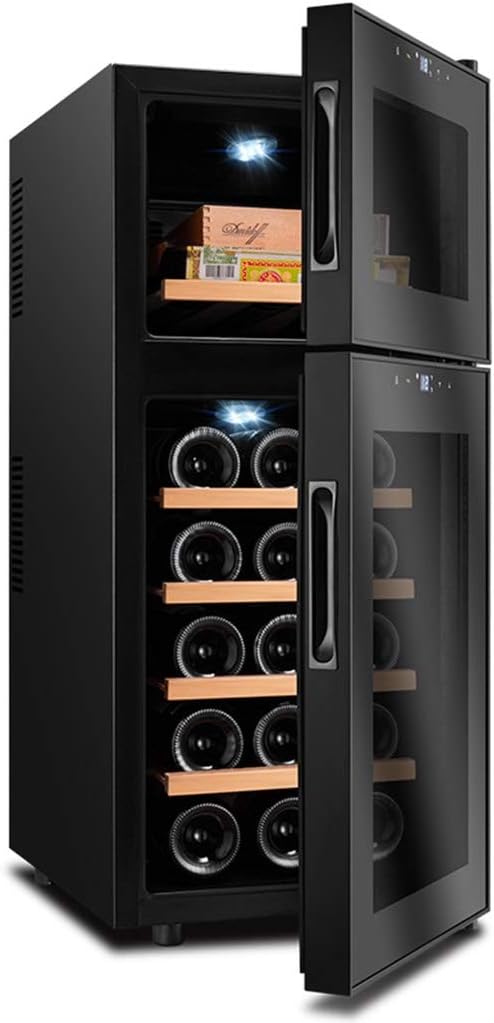 Household Supplies Cigar thermoelectric Cooler humidor Spanish Cedar Wood humidor Touch Screen Control Humidity Display Multi-Function Cigar Accessories & Humidors