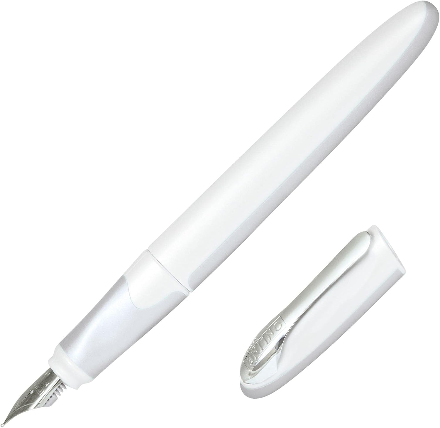 Online Ink Cartridge Rollerball Pen Air Pastel Silver
