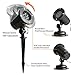 EAMBRITE LED Snowflake Projector Light Decorated Snowflake Spotlight for Holiday Christmas Wedding Party (led Snowflake Projector)