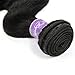 Ombre Brazilian Hair Body Wave Bundles 3pcs, Ombre Brazilian Virgin Hair Human Hair Weave Two Tone Black to Blonde (T1B/27,10