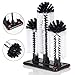 KUNKETECH Triple 3 Brush Bar Glass Washer with Suction Base