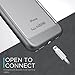 iPhone 7 Case, X-Doria EverVue Series - Cool, Slim, and Stylish Protection, Clear Impact Resistant Case for Apple iPhone 7, [Space Gray]