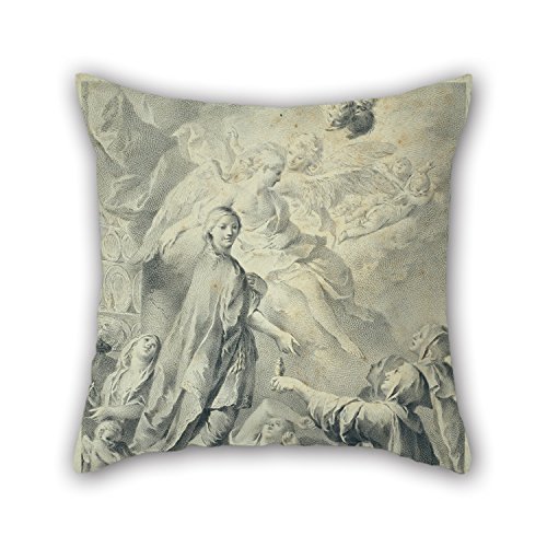 Parable Of The Wise And Foolish Virgins Throw Pillow Covers X Inches 50 By 50 Cm For Bench Car Seat Dinning Room Car Christmas Pub Wi Beautifulseason Oil Painting Josa C Camara N Y Boronat
