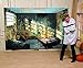 Scary Asylum Hospital Backdrop Banner (9 feet long) Halloween Party Decorations