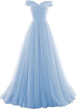 tulle evening dress