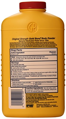 Gold Bond Medicated Powder 10-Ounce Containers (Pack of 3)
