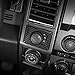 Voodonala Carbon Fiber Grain Four Wheel 4WD 4-Wheel Drive Switch Trim for Ford F150 2015 2016 2017