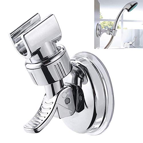 Meka-supplies - Elegant Shower Holder Suction Cup For Bathroom Accessories Universal Adjustable Bathroom Moving Mount Shower Head Holder