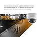 Hykamic Outdoor 4 Megapixels PoE Dome IP Security Camera-  IP66 Weatherproof, 2K HD (2.8mm Lens)