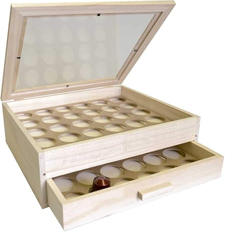 CAJA CÁPSULAS NESPRESSO 2 PISOS 28,5x24x10 cm: Amazon.es: Hogar