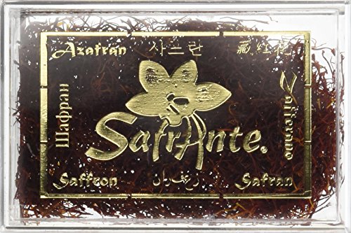 Pure Spanish Saffron Threads 5-Gram Acrylic Box Cat.1