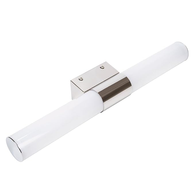 Lightess 12W Spiegelleuchte LED Bad Spiegellampe Badezimmer Wandleuchte Badlampe Badleuchte für Spiegel 60cm Kaltweiß Badspie