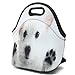 icolor Lovely Dog Soft Insulated Lunch box Food Bag Neoprene Gourmet Handbag lunchbox Cooler warm Pouch Tote bag For School work LB-076