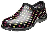 Sloggers Women's Rain and Garden Polka Dot Shoe, Size 8, Multicolor