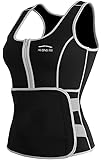 ALONG FIT Waist Trainer Vest for Women Plus Size Sweat Sauna Vest Neoprene Body Shaper