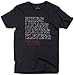 Superluxe Clothing Modern Discord™ Mens/Unisex Stranger & Things The Party T-Shirt, Black, Large