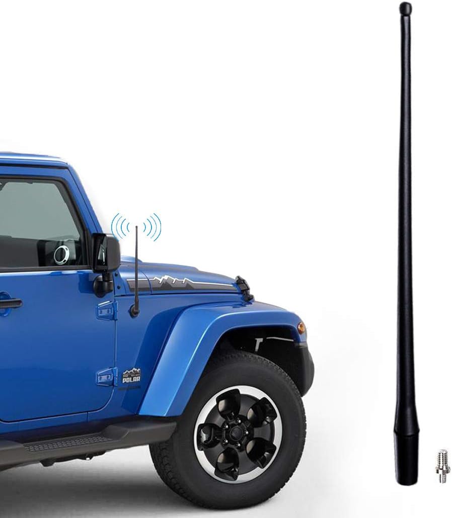 Auto Parts & Accessories AM FM Radio Antenna Reflex Fit For Jeep