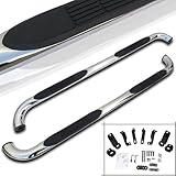 Spec-D Tuning SSB3-COL04CCS2-WB Colorado Canyon Crew Cab Chrome SS Running Boards Side Step Nerf Bar