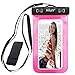 Waterproof iPhone 6s case,Armband,By Ailun,Bag Universal for iPhone 7/6 Plus/6/6s/5s/5c/SE,Samsung Galaxy S6/EDGE/S5/S4/NOTE4/3/2,Nexus 6/5/4,LG G4/3,Xperia Z3/2/1,Boating/Hiking/Swimming/Diving[Rose]