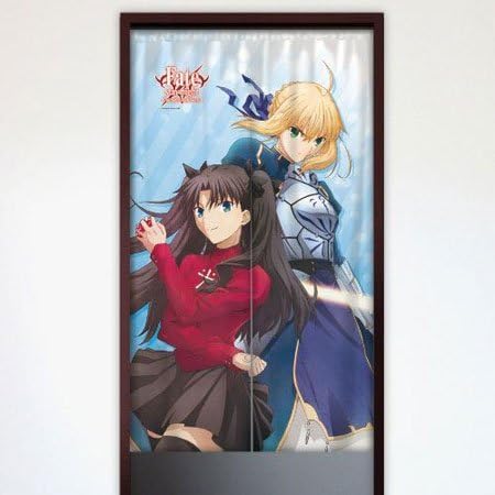 Amazon Fate Stay Night Unlimited Blade Works のれん 凛 セイバー アニメ 萌えグッズ 通販