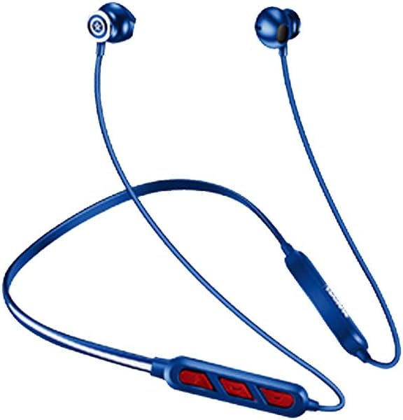 BOSSE Fitness Wireless Bluetooth Headphones Waterproof Stereo Cartoon Hanging Neck Earphone HiFi Bass Earbuds Sweatproof Noise Cancelling Mic Headset for Running Gym Sports,Captainamerica