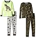 Carter's Boys' 4 Pc Cotton 341g221, T-Rex Camo, 4T
