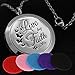 AromaRain Live by Faith Essential Oil Diffuser Necklace for Aromatherapy - 316L Hypoallergenic Surgical Stainless Steel