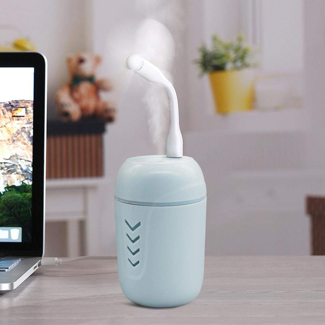 lazinem 3 in 1 Humidifier with USB Fan Night Light Nano Spray Water Hydrator Diffusers