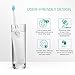 ORIA Sonic Toothbrush, Electric Rechargeable Toothbrush, Control Toothbrush with Dupont Brush Head, IPX7 Waterproof Design, 3 Optional Modes, 3 Replacement Heads, 40000 Strokes/min, for Kids, Adults