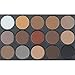 Eyeshadow Palette - Luismia 15 Colors Waterproof Smoky Natrual Naked Make up Eye shadow Kit Eyebrow Mineral Powder kit