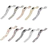 ECSEM Replacement Bands and Straps for Garmin vivofit JR, [fits 6~8.5 inch wrists], Style 10pcs