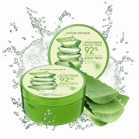 NATUREREPUBLIC Beruhigende und Feuchtigkeit Aloe Vera 92% Beruhigendes Gel (Koreanischer original)