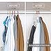 MIZGI Premium Velvet Hangers - Pack of 50 - White - Copper/Rose Gold Hooks - Non-Slip Suit Hangers, Clothes Hangers Bonus Accessory Bar for Suits, Pants, Dresses