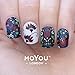 MoYou-London Nail Art Image Stamping Plate Flower Power Collection 16 US Stock