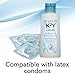 K-Y Liquid Lube, Personal Lubricant, New Water-Based Formula, Safe for Anal Sex, Safe to Use with Latex Condoms, for Men, Women and Couples, Body Friendly 2.4 FL OZ (Pack of 2)