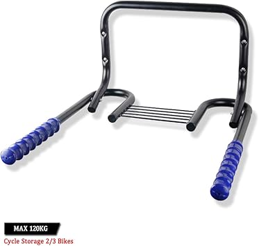 Soporte De Bicicleta, 2/3 Bicicletas Montado En La Pared De