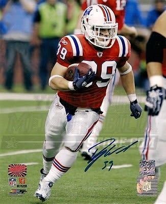 Amazon Com Danny Woodhead New England Patriots Signed Throwback Action 8x10 Woodhead Holo Sports Collectibles