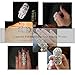 EVBEA Statement Full Finger Rings Fashion Rings for Women(White)