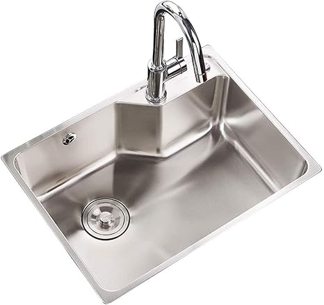 SBDLXY Fregaderos de Cocina Fregadero de Cocina de Acero Inoxidable 304