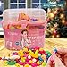 IQKidz Pop Beads, Kids' Jewelry Making Kits - Arts and Crafts for Girls Age 3, 4, 5+ Year Old Toys, DIY Necklace, Bracelet and Headbands, Fashion Fun Creativity Christmas Birthday Gifts (520+ PCS)