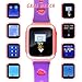 Kids Games Music Camera Smartwatch Phone for Girls Boys Birthday with SOS Call Alarm,1.54 inch Touch Screen Fits for 3-12 Children (RA18_Pink)