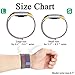 Maledan For Fitbit Charge 2 Bands, Stainless Steel Milanese Loop Metal Replacement Accessories Bracelet Strap with Unique Magnet Lock for Fitbit Charge 2 HR Colorful Small