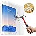 Jusney Screen Protector for iPad Air 9.7 inch, Tempered-Glass Film iPad Air 1, iPad Air 2, 6th/5th Gen,2017/2018,iPad Pro 9.7-Inch (2 Packs)