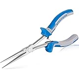 SPEEDWOX Long Reach Needle Nose Pliers 7 Inches Slim Extra Long Nose Pliers Mini Precision Wire Looping Fine Pliers for Jewel