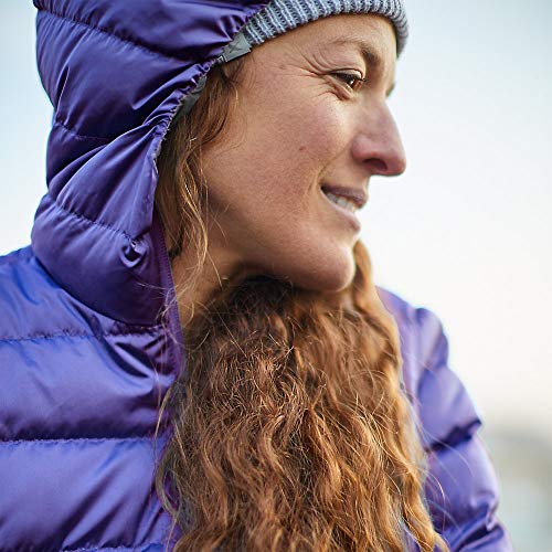 Eddie Bauer Women's CirrusLite Down Hooded Jacket, Black Regular S