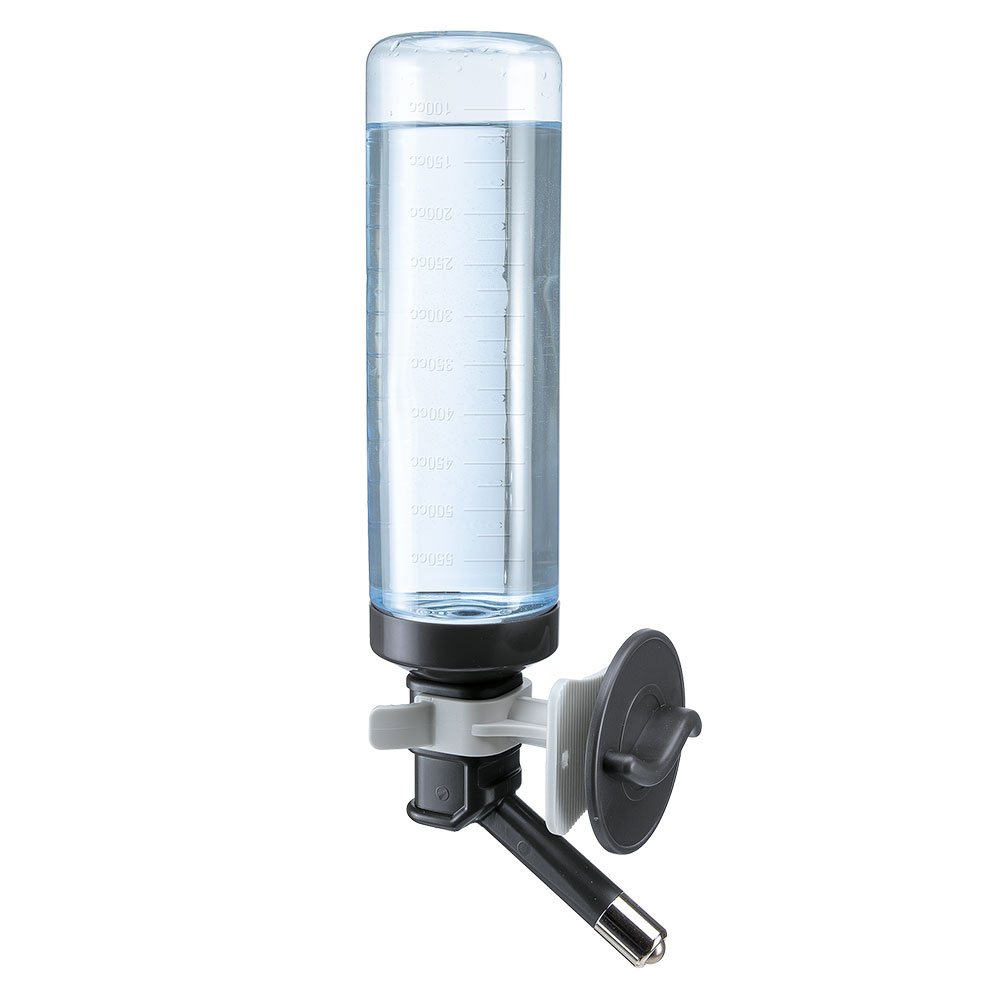 Ferplast Dog Drinking Bottle DRINKY DOG, 0.6 litres of water for dogs, Sturdy plastic, non-toxic and recyclable, 7 x 11 x h 31 cm